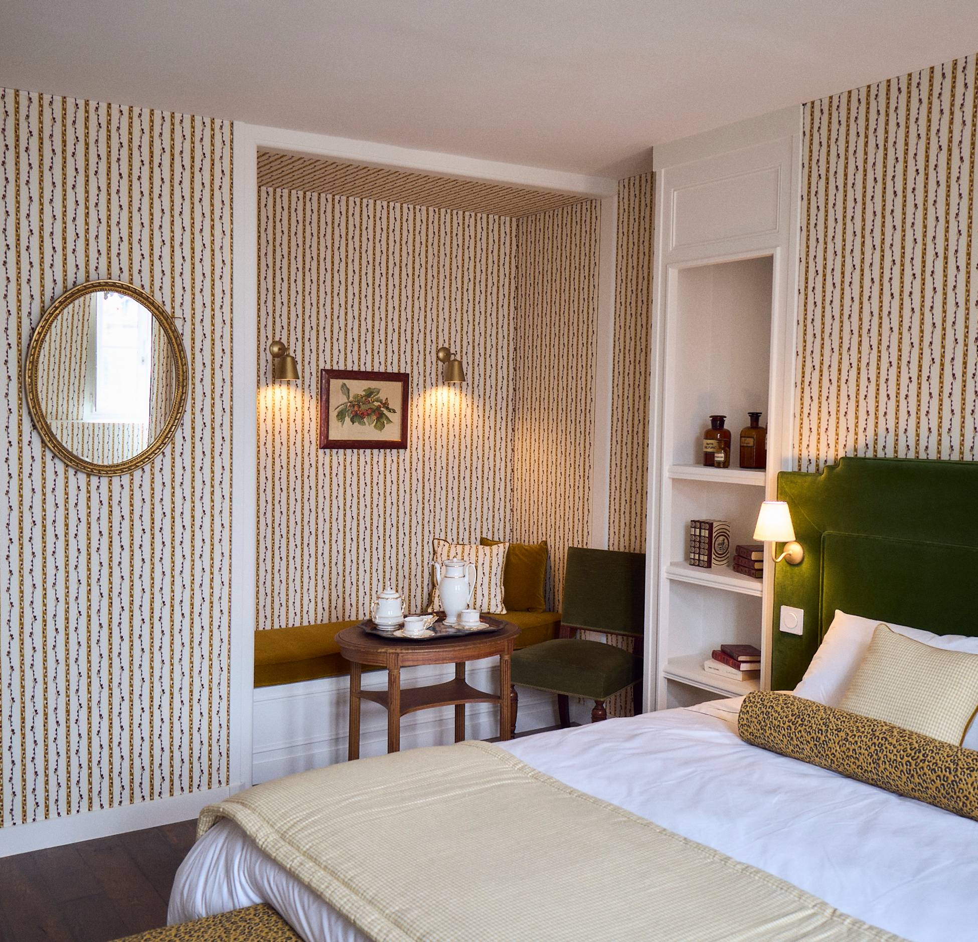 chambre décoration rustique chic maison normande Maison Mouche chambre décoration rustique chic maison normande Maison Mouche