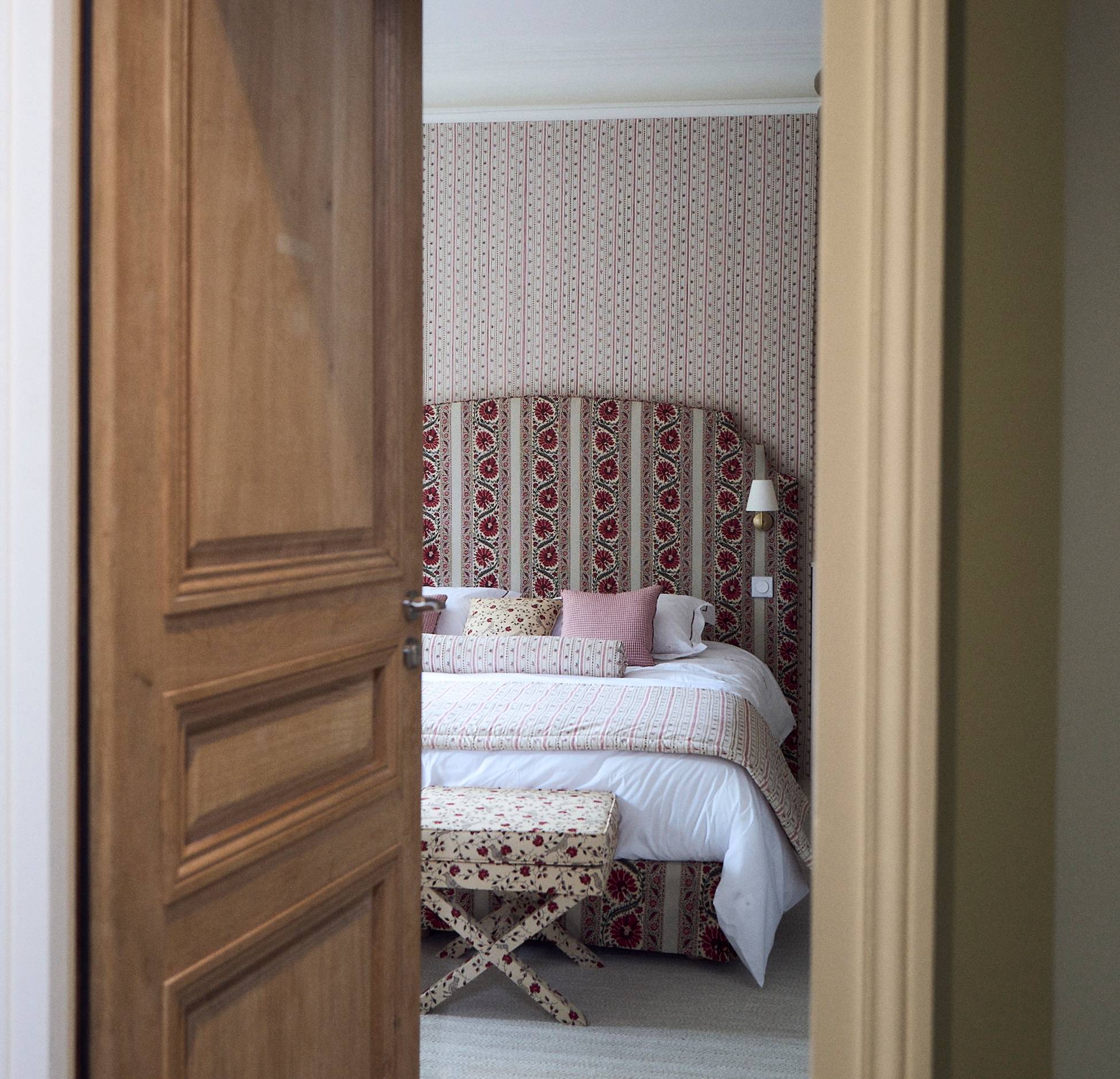 chambre décoration rustique chic maison normande Maison Mouche chambre décoration rustique chic maison normande Maison Mouche