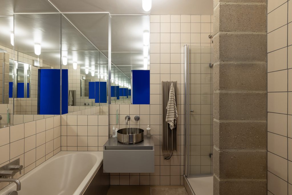 salle de bain loft design