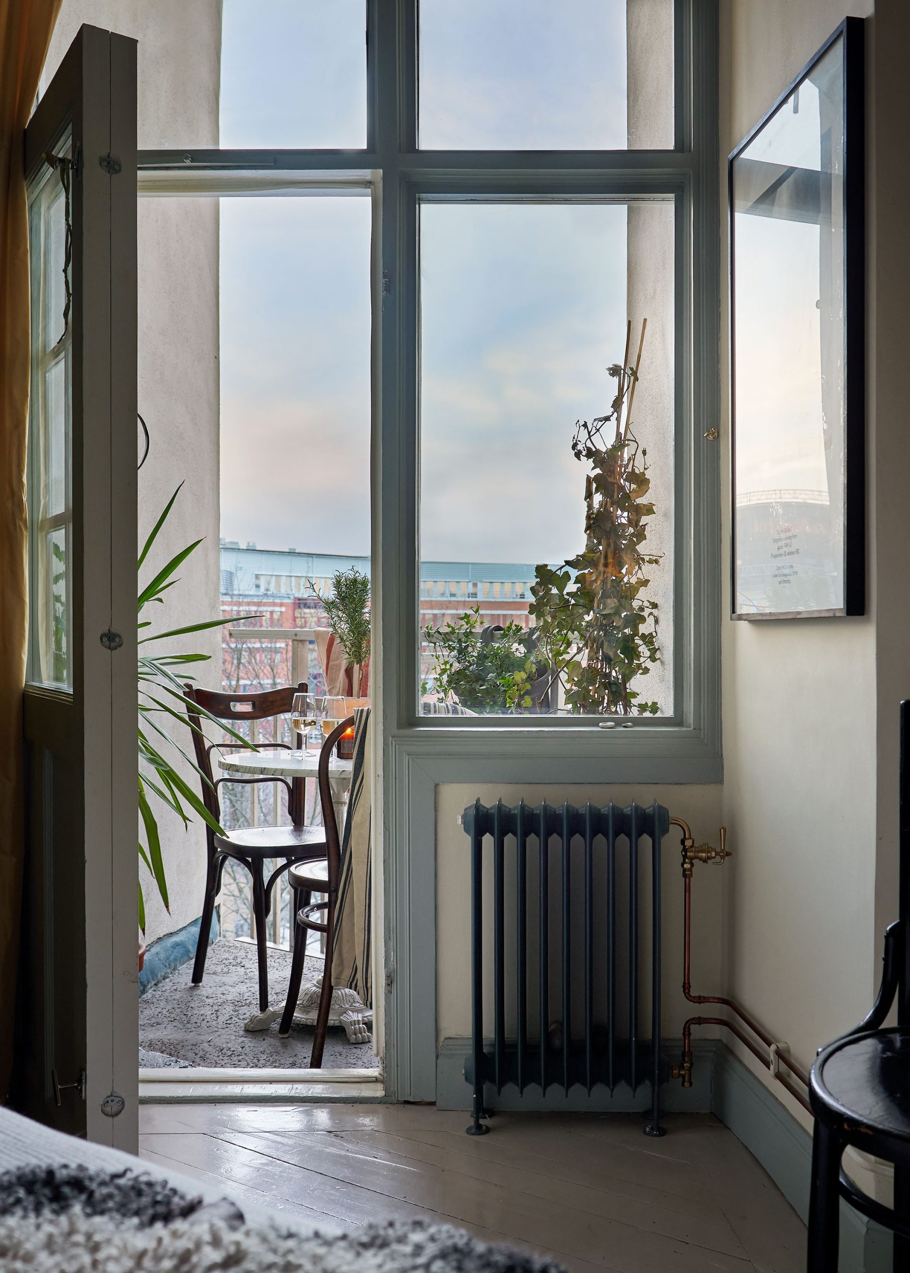 balcon vue ville