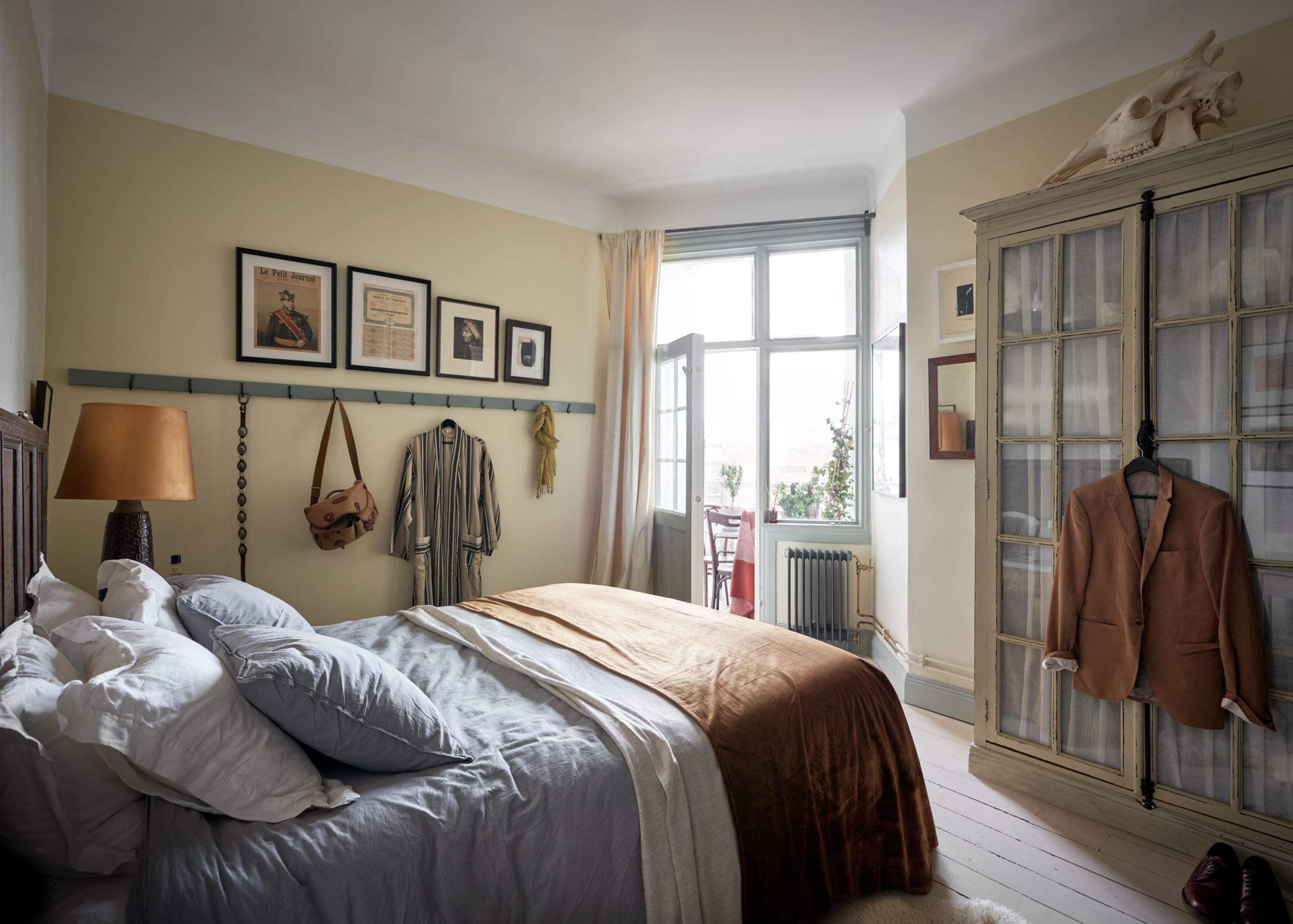 chambre décoration vintage