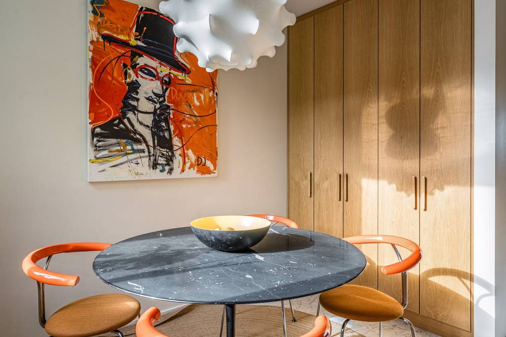 salle à manger appartement 87m2