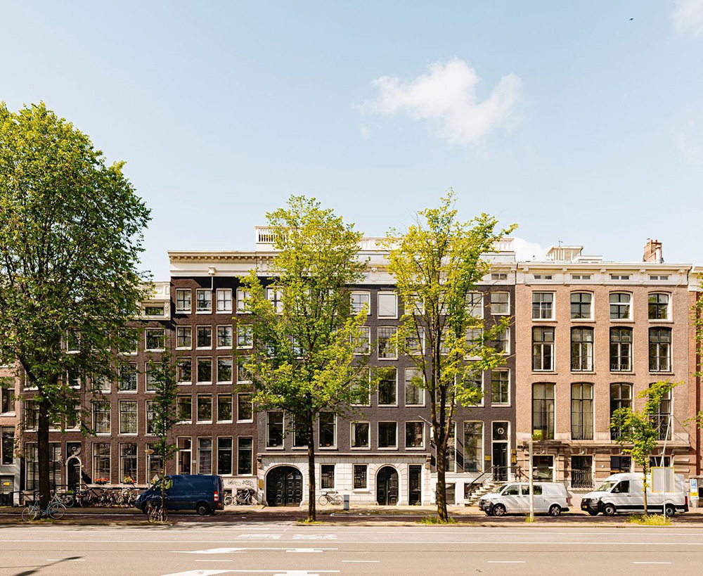 bâtiment historique Amsterdam