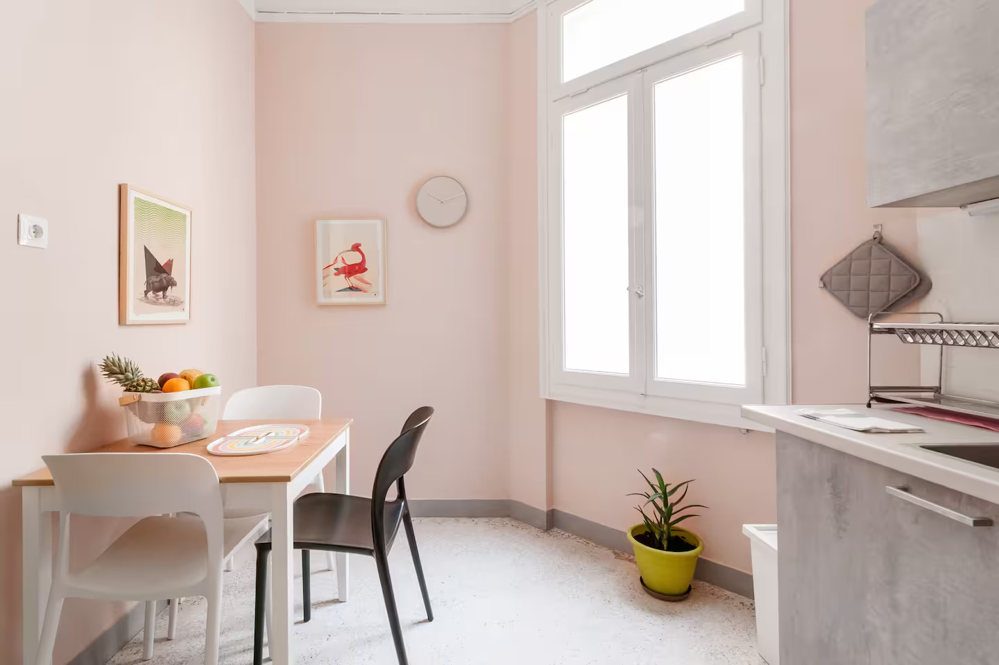 cuisine murs roses cuisine murs roses
