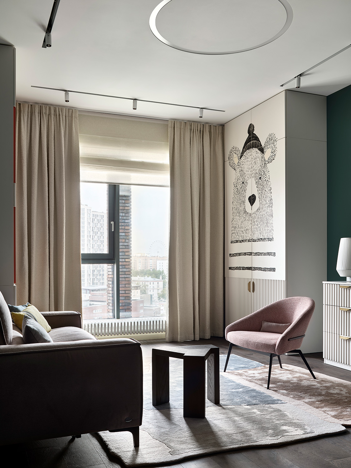 salon décoration contemporaine