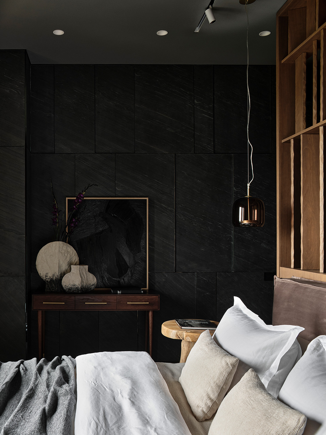 chambre avec claustra orientable