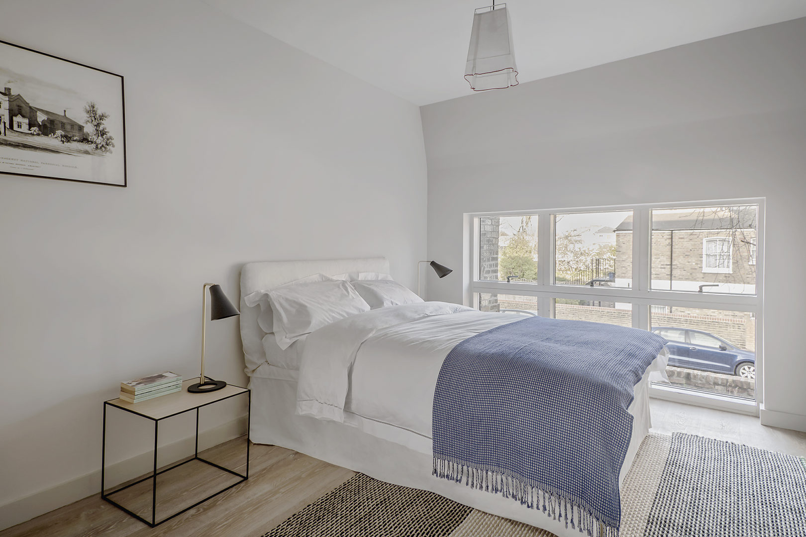 chambre avec baie vitrée maison de ville