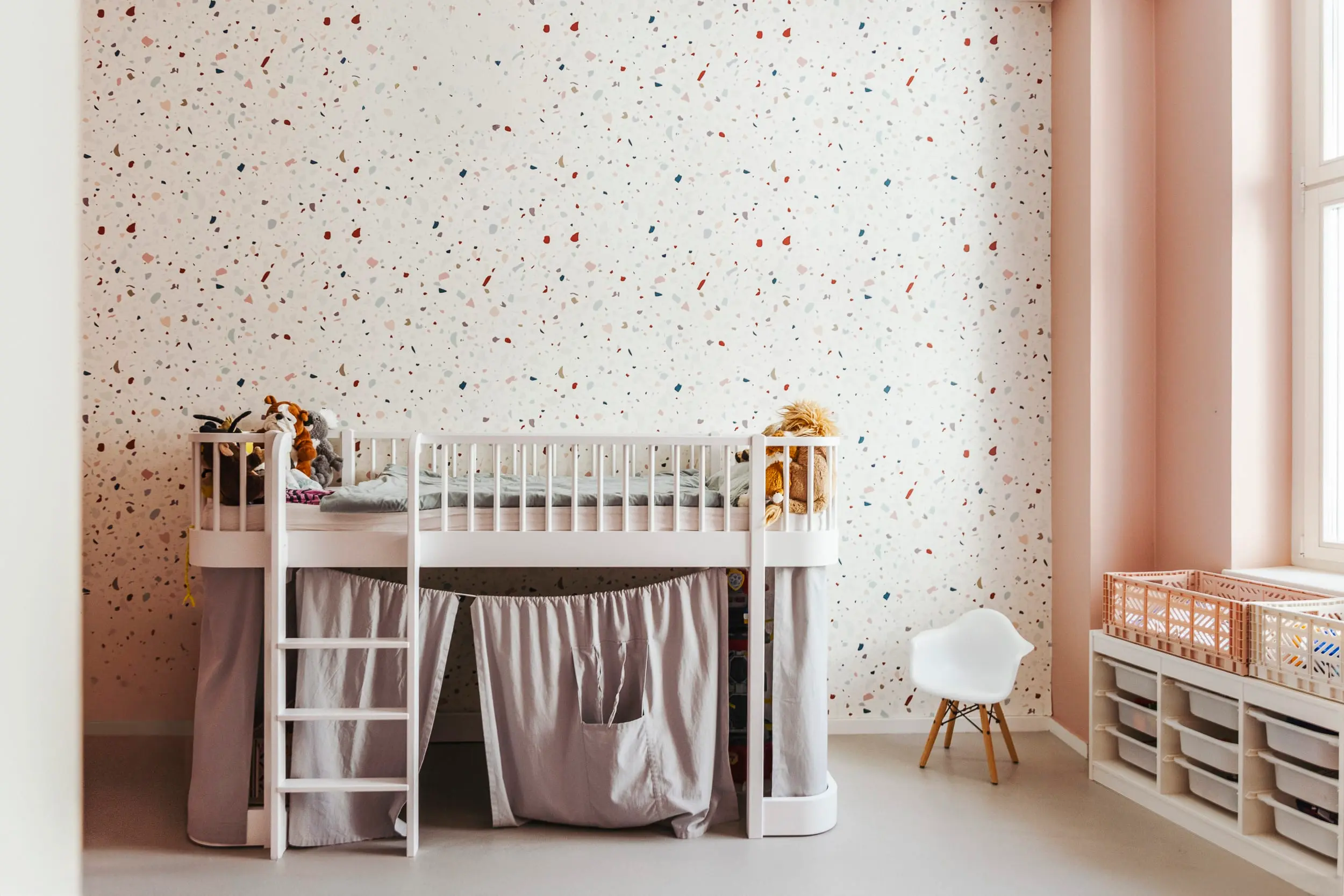 chambre d chambre d'enfant rose