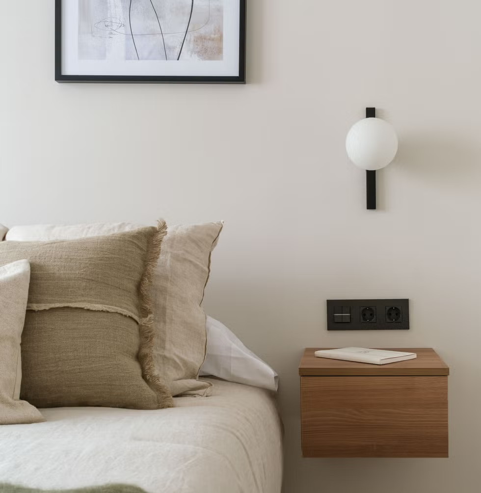 chambre décoration contemporaine naturelle