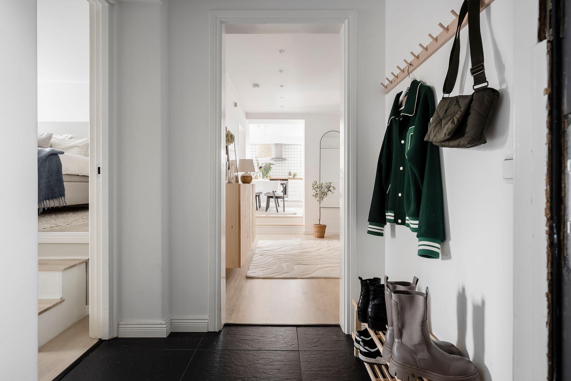 entrée décoration scandinave appartement de 91m2 entrée décoration scandinave appartement de 91m2