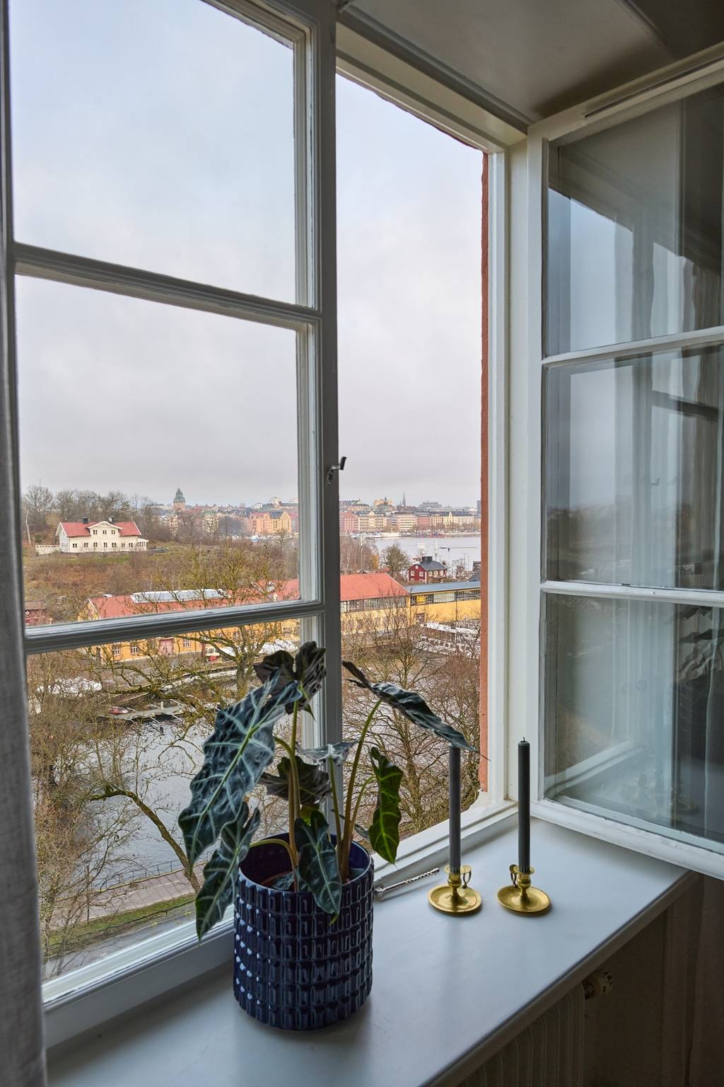 vue Stockholm depuis fenêtre vue Stockholm depuis fenêtre
