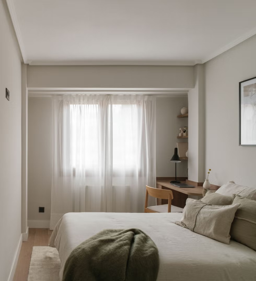 chambre décoration contemporaine naturelle