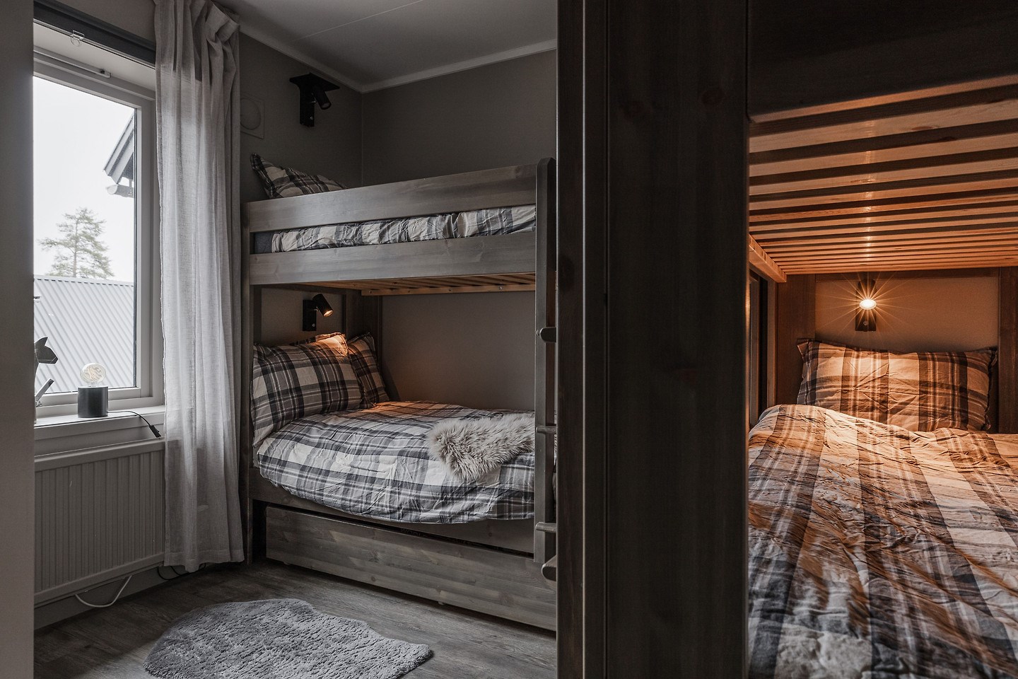 chambre appartement montagne