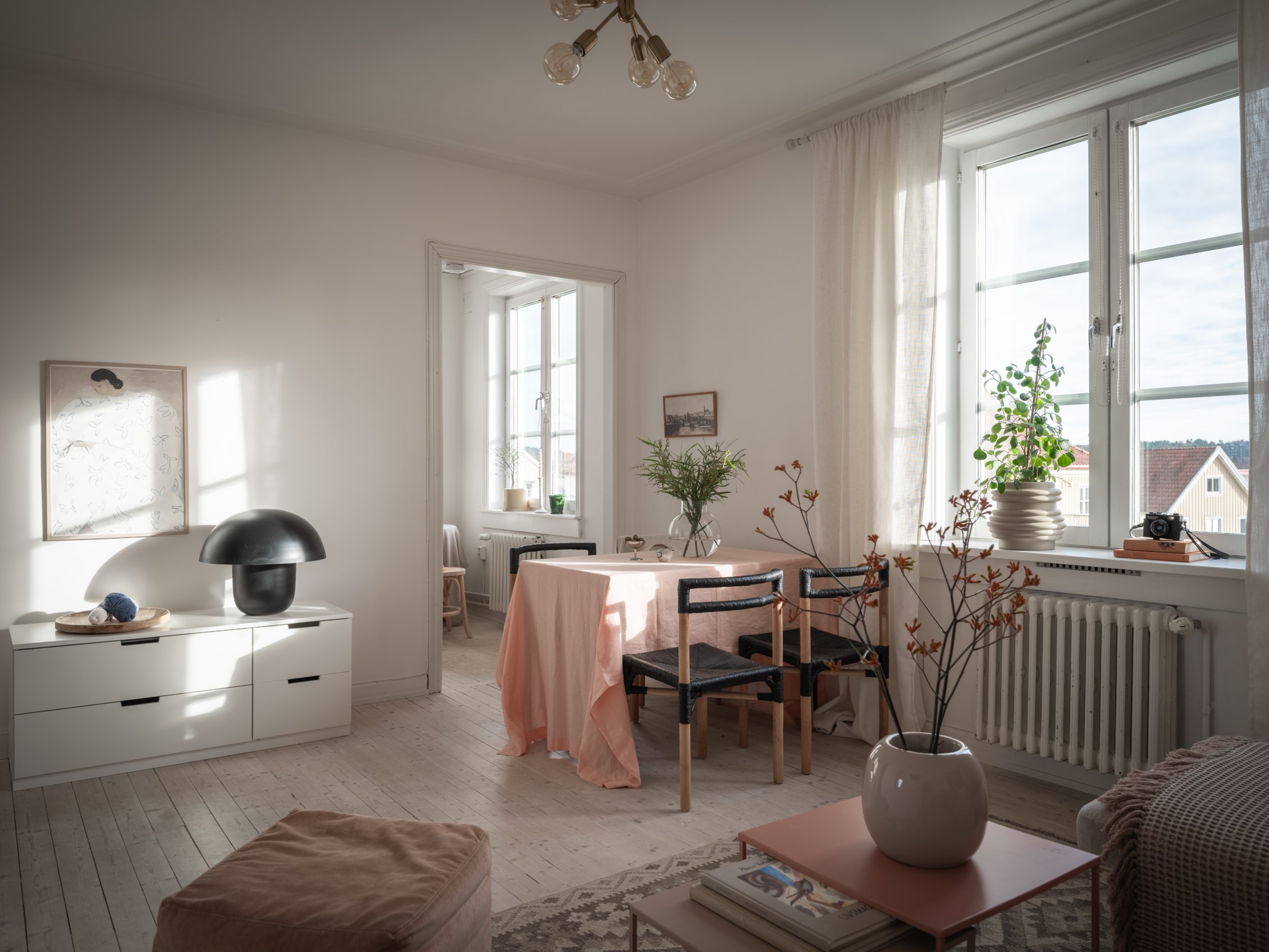 salon décoration épurée deux-pièces 38m2 salon décoration épurée deux-pièces 38m2