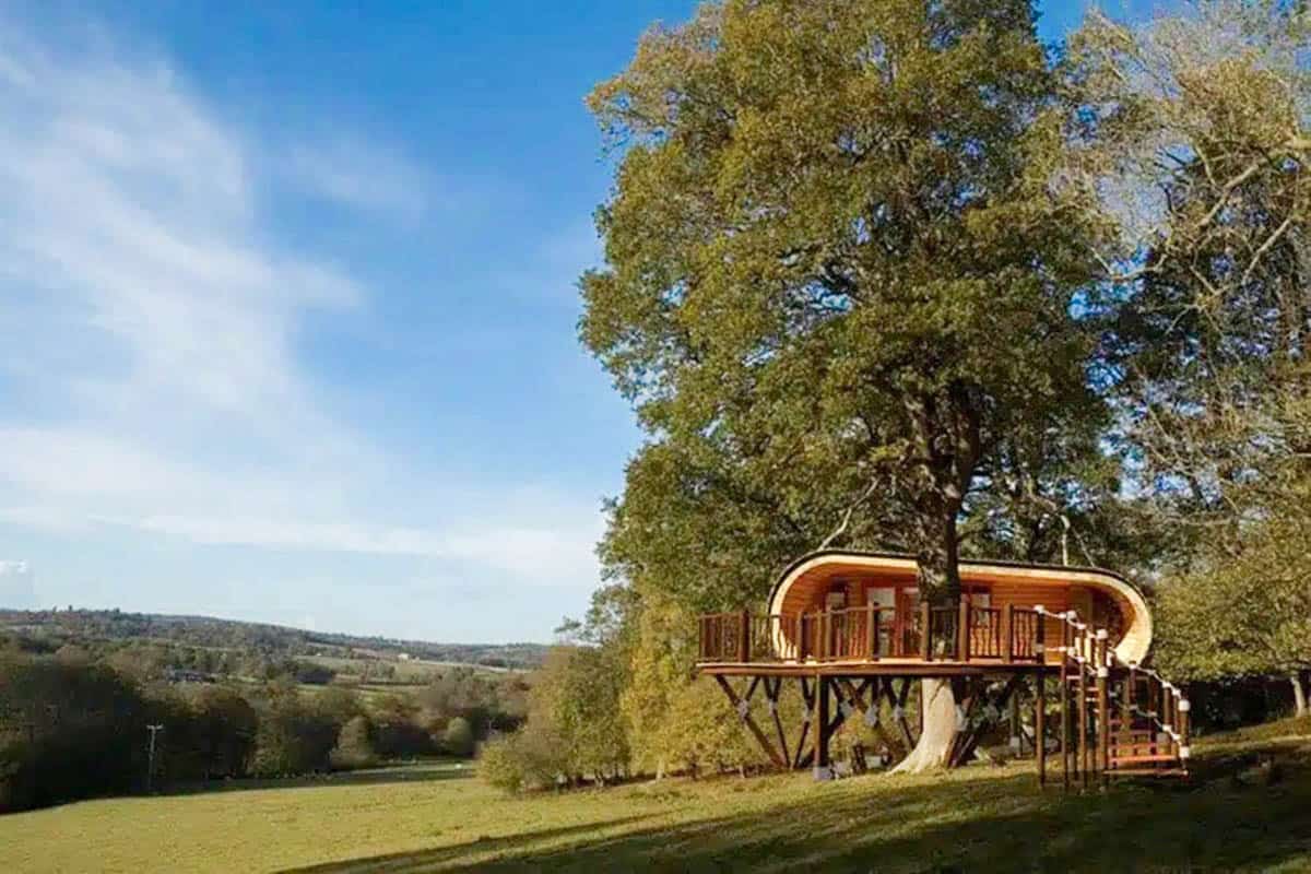 petite maison 48m2 aux lignes courbes Blue Forest