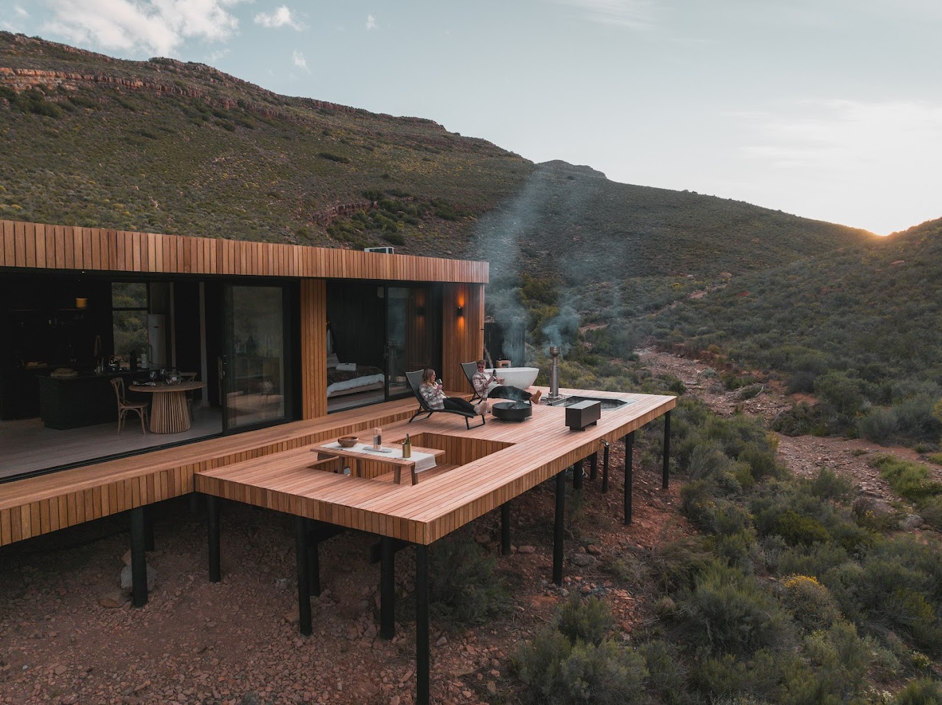 maison préfabriquée et modulaire en bois Verloren par Huizen Modular Homes Arique du Sud