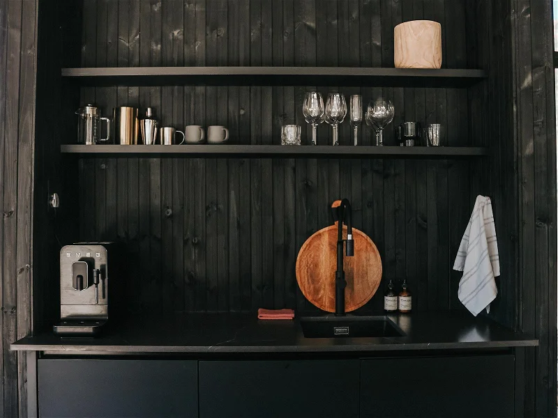 cuisine maison écologique en bois Verloren par Huizen Modular Homes