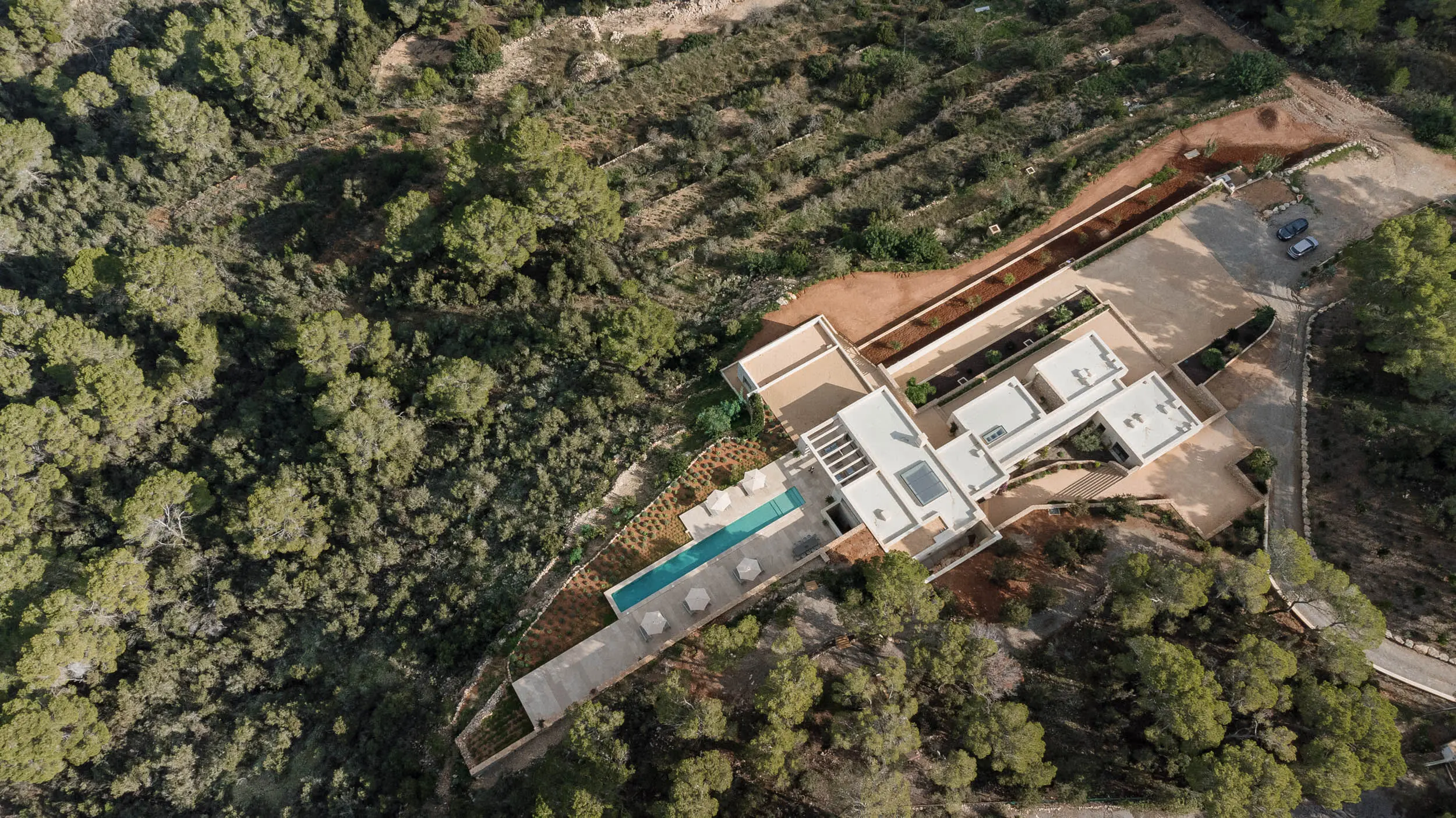 maison à toit plat à Ibiza maison à toit plat à Ibiza