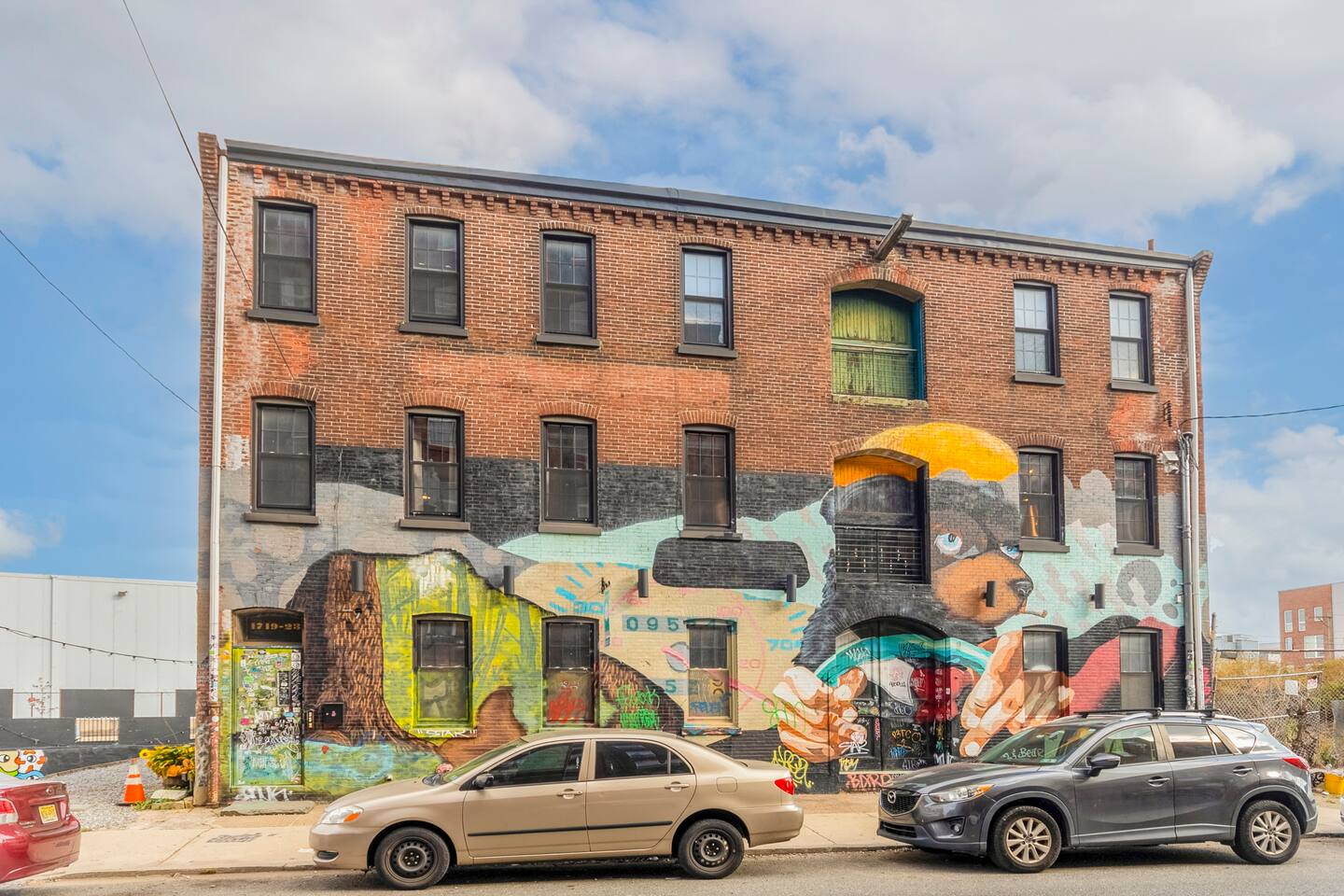 bâtiment Street Art Philly Famous Phildelphie