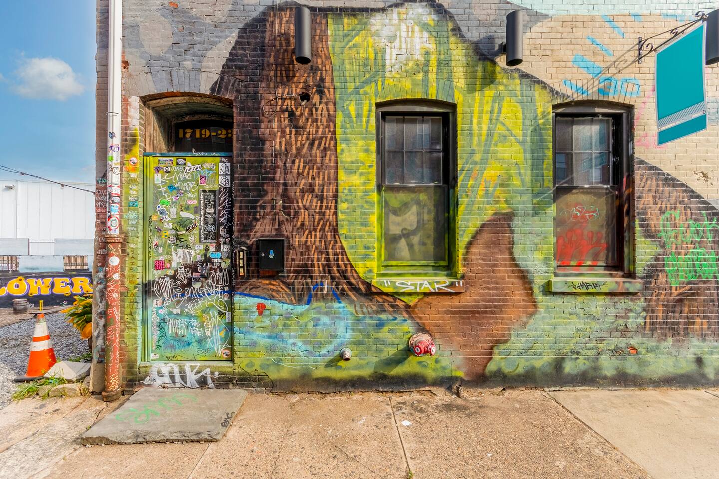 bâtiment Street Art Philly Famous Phildelphie