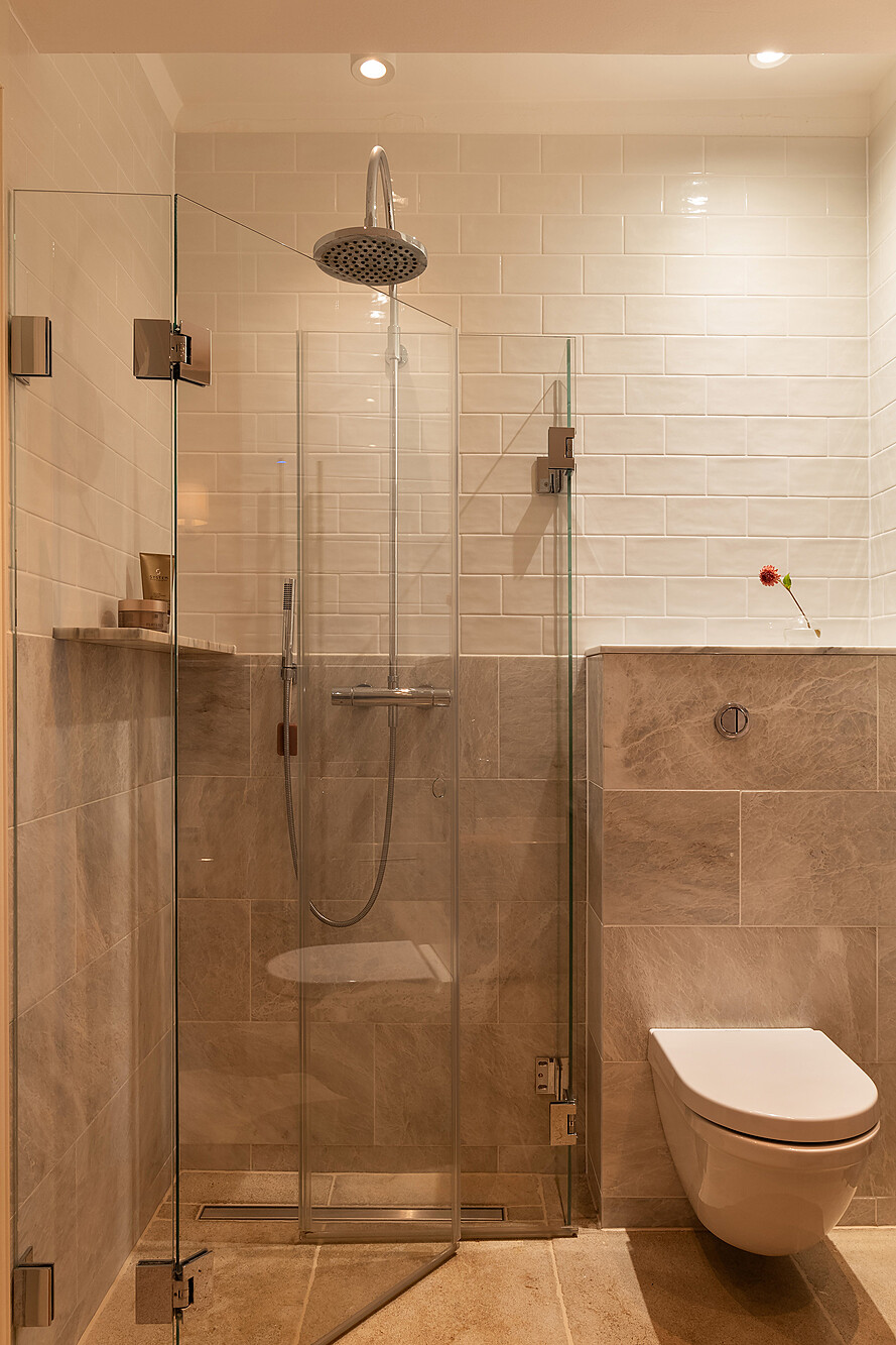 salle de bain beige