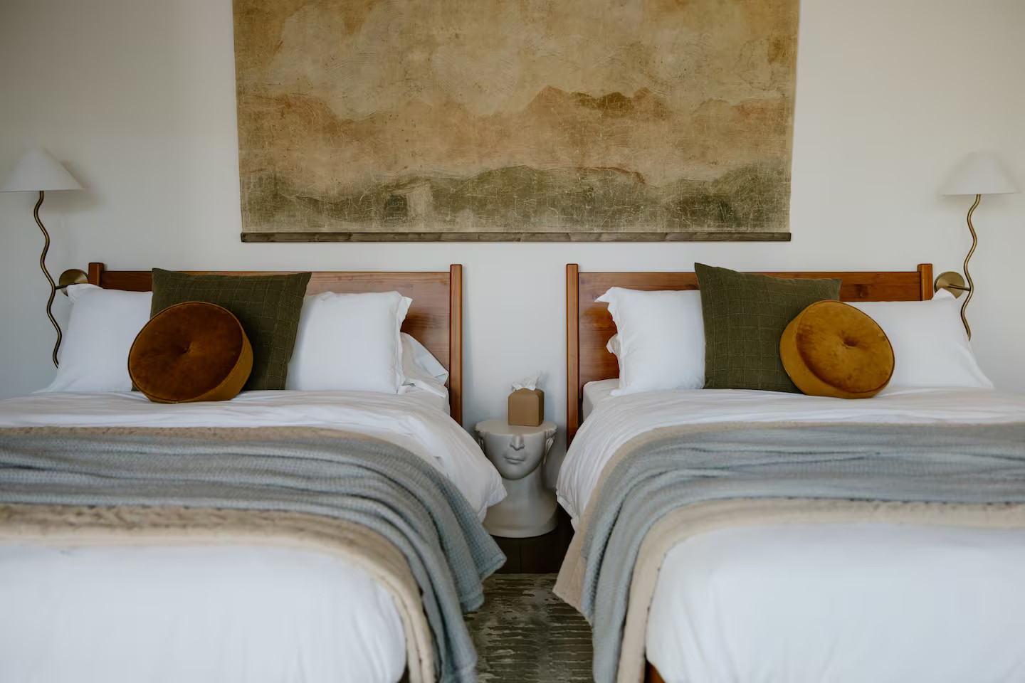 chambre à deux lits