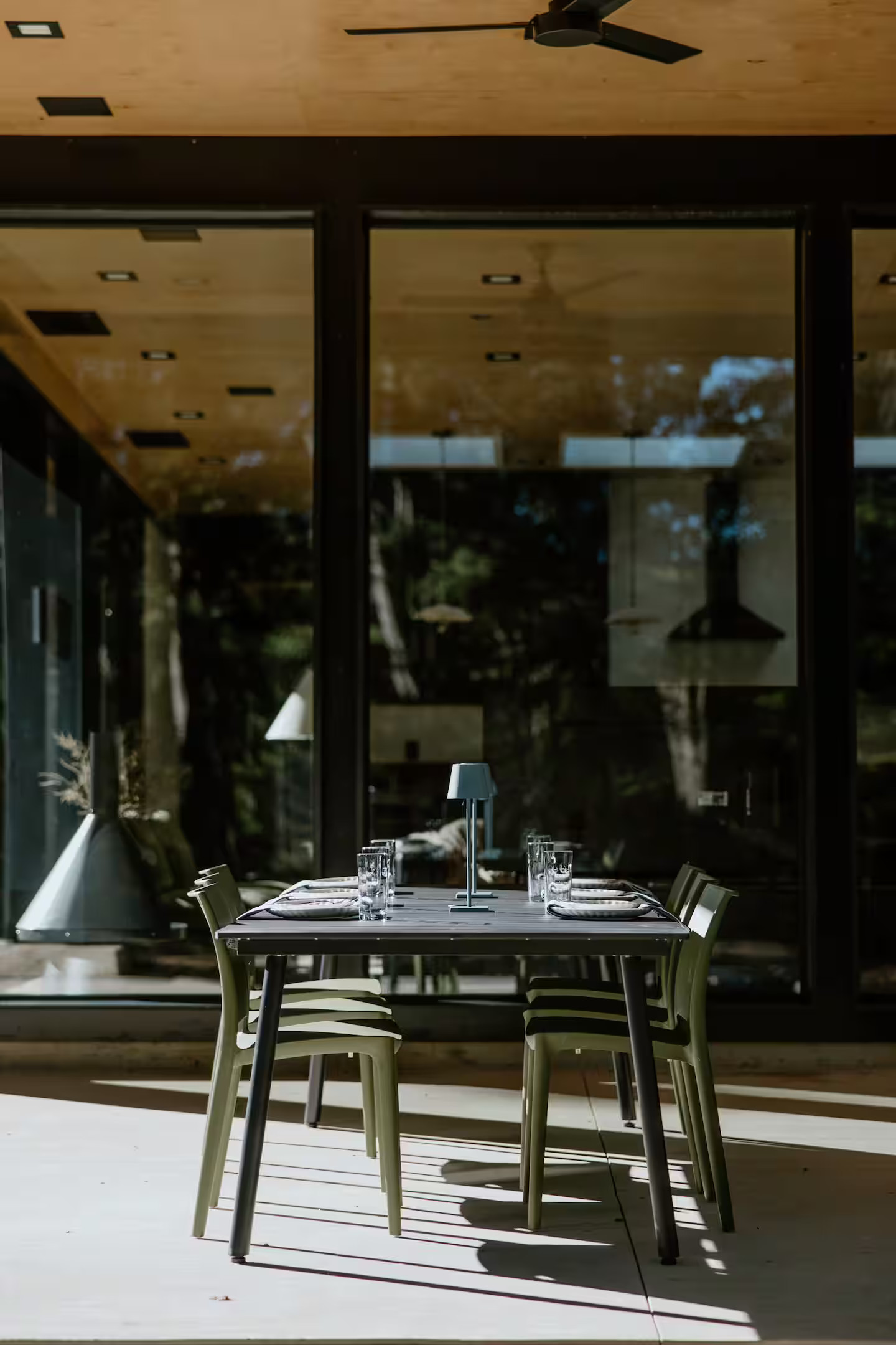 terrasse maison contemporaine en bois