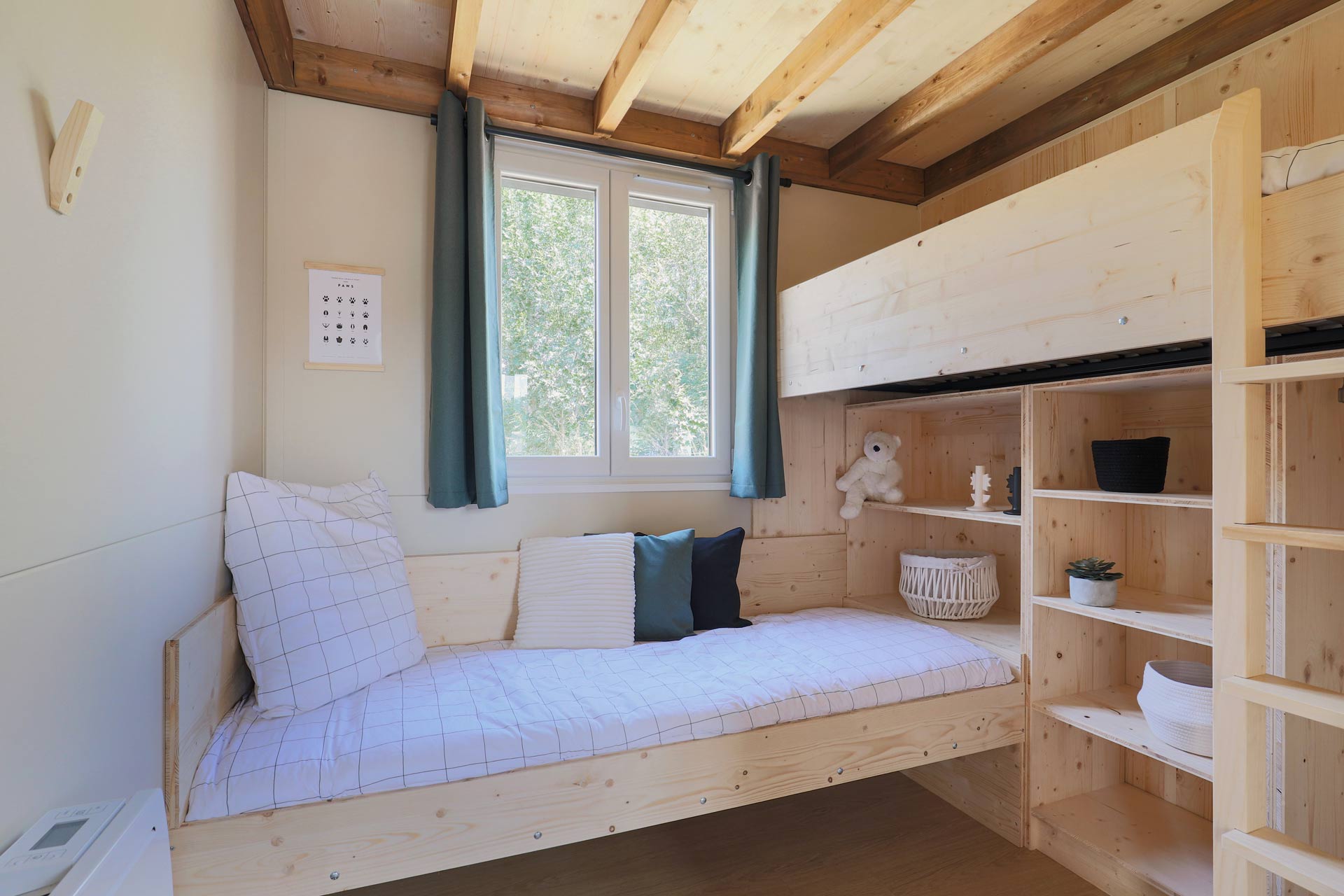 chambre enfant petite maison française en bois 30m2 Northland Hekipia chambre enfant petite maison française en bois 30m2 Northland Hekipia