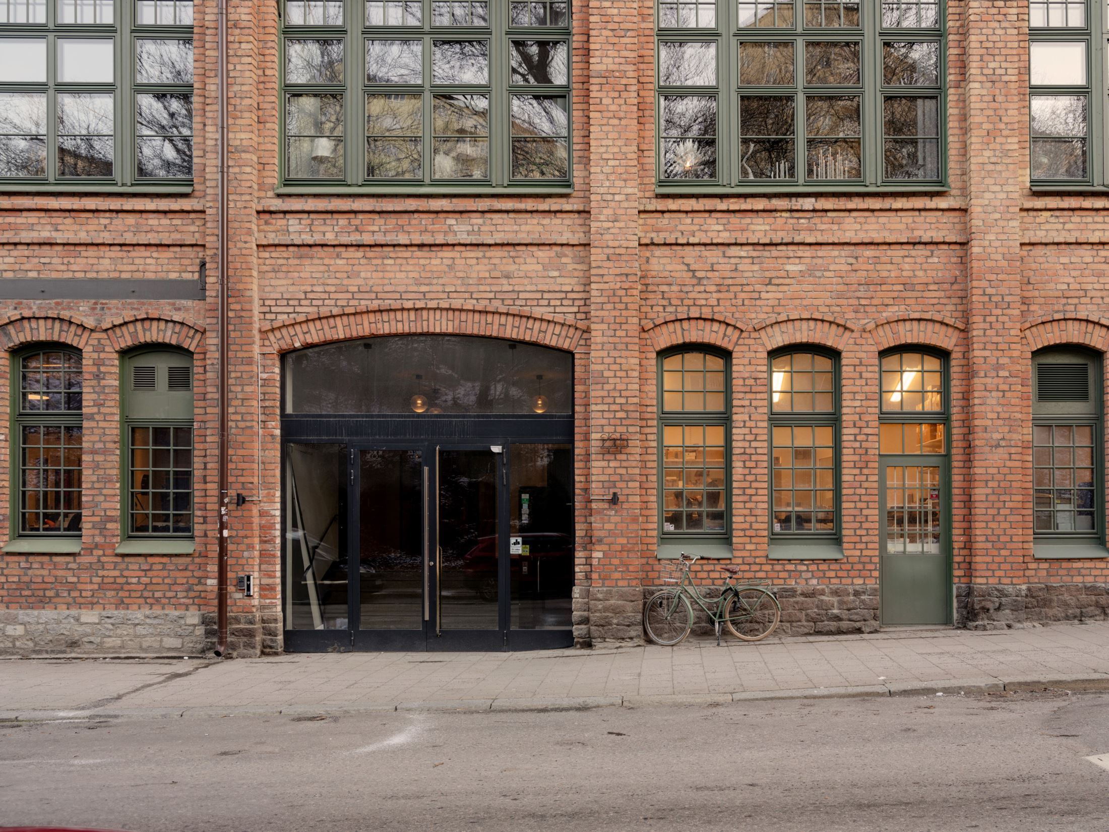 immeuble ancien briques Stockholm immeuble ancien briques Stockholm
