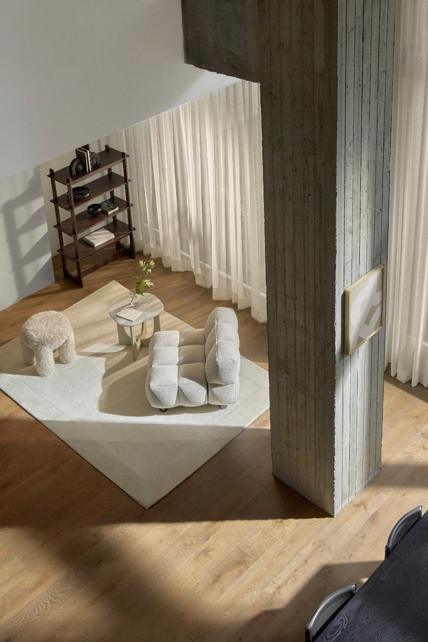salon décoration épurée H&M Home