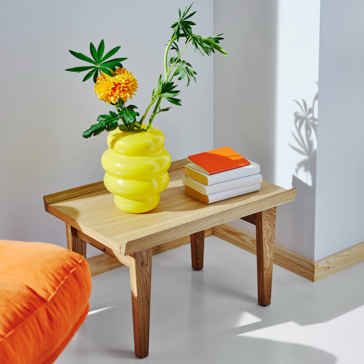 petite table d'appoint chêne Novette