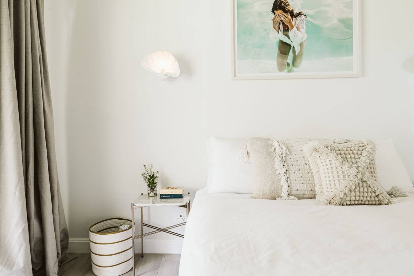 chambre décoration blanche
