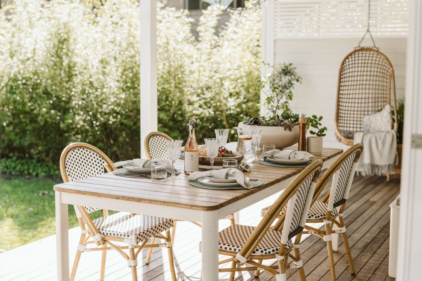 terrasse maison de plage