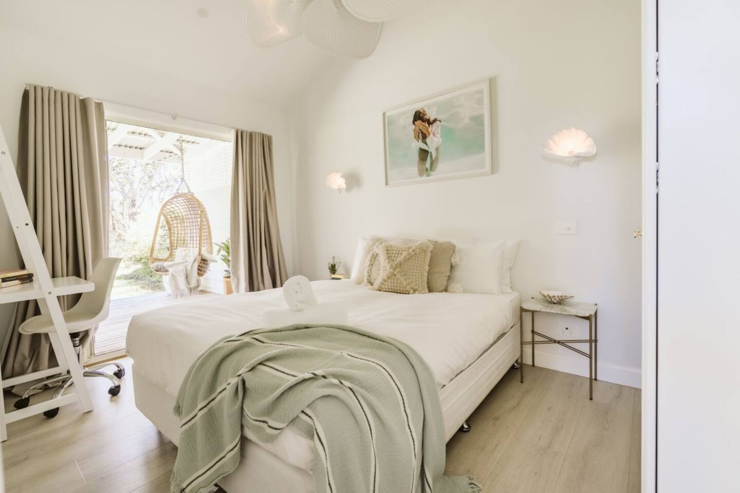 chambre décoration blanche