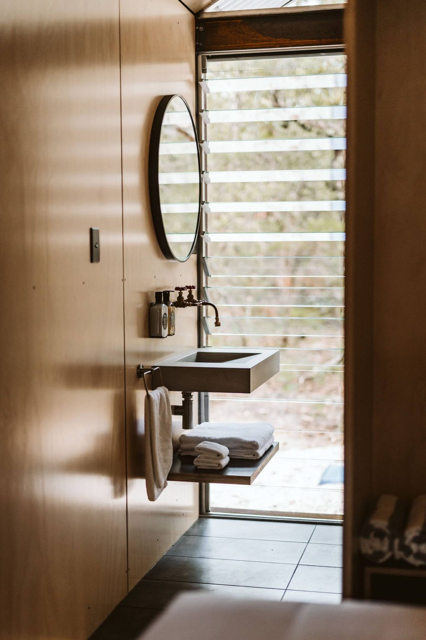 salle de bain petite maison en bois The Hideaway salle de bain petite maison en bois The Hideaway