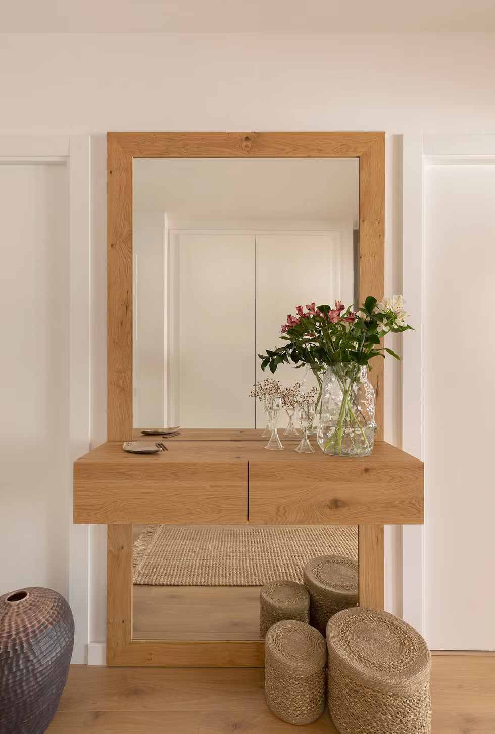 entrée avec console