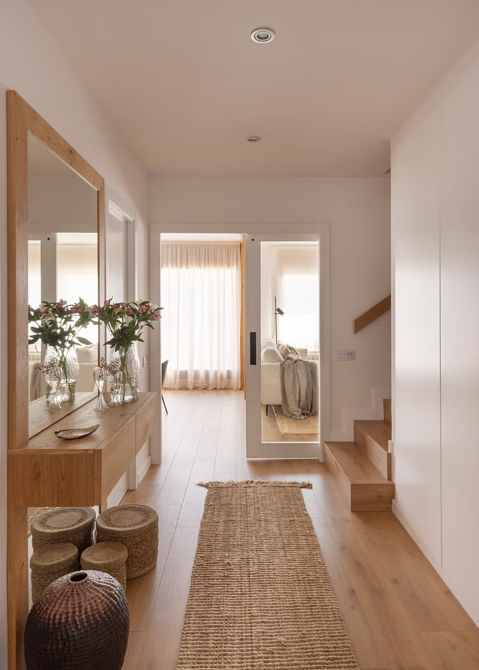 entrée petit appartement 57m2 