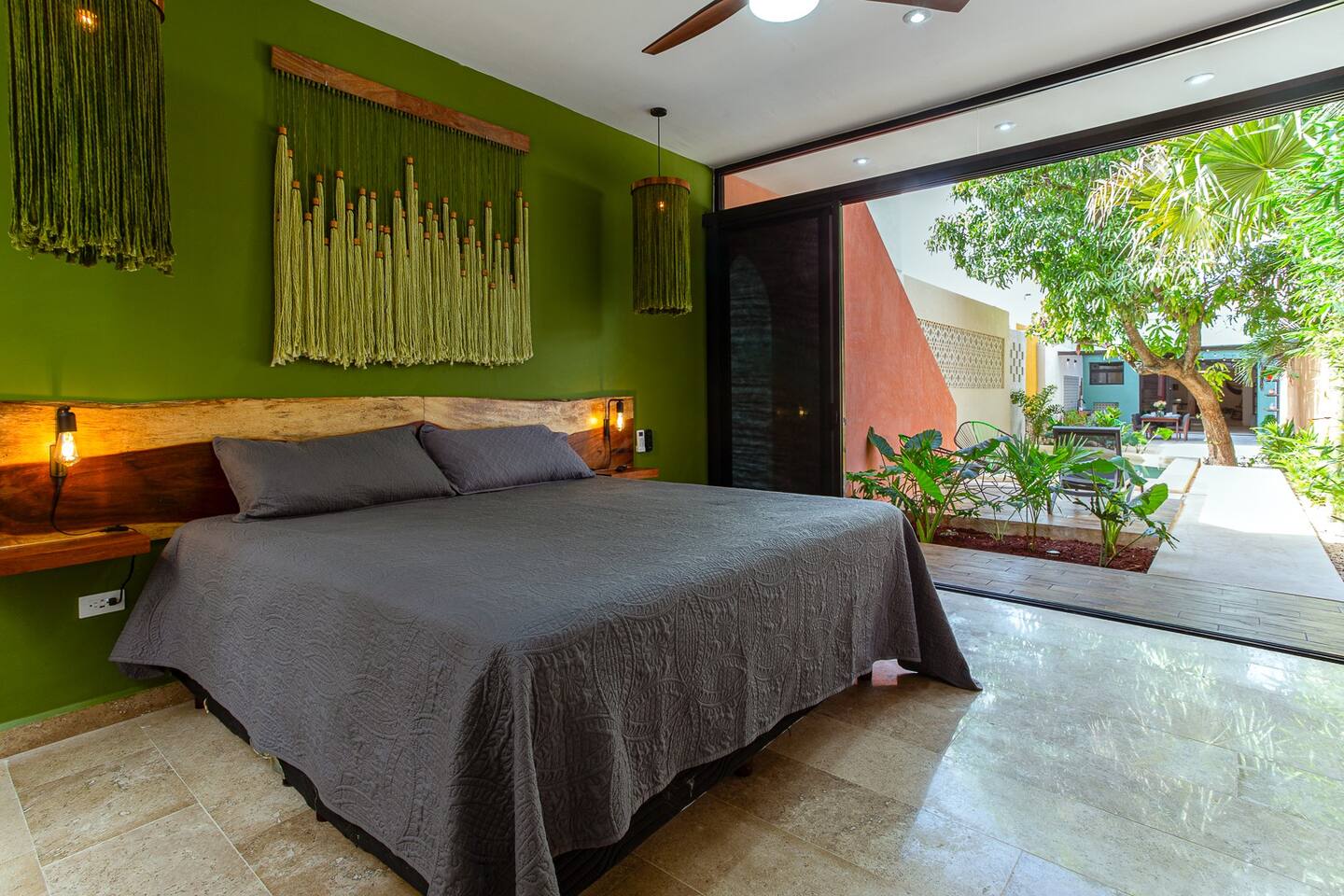 chambre maison de ville Merida Mexique Casa Manguito chambre maison de ville Merida Mexique Casa Manguito