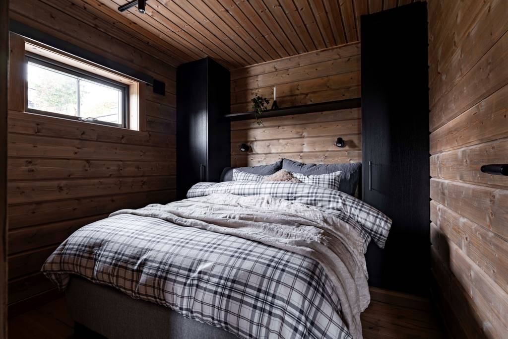 chambre maison en bois 