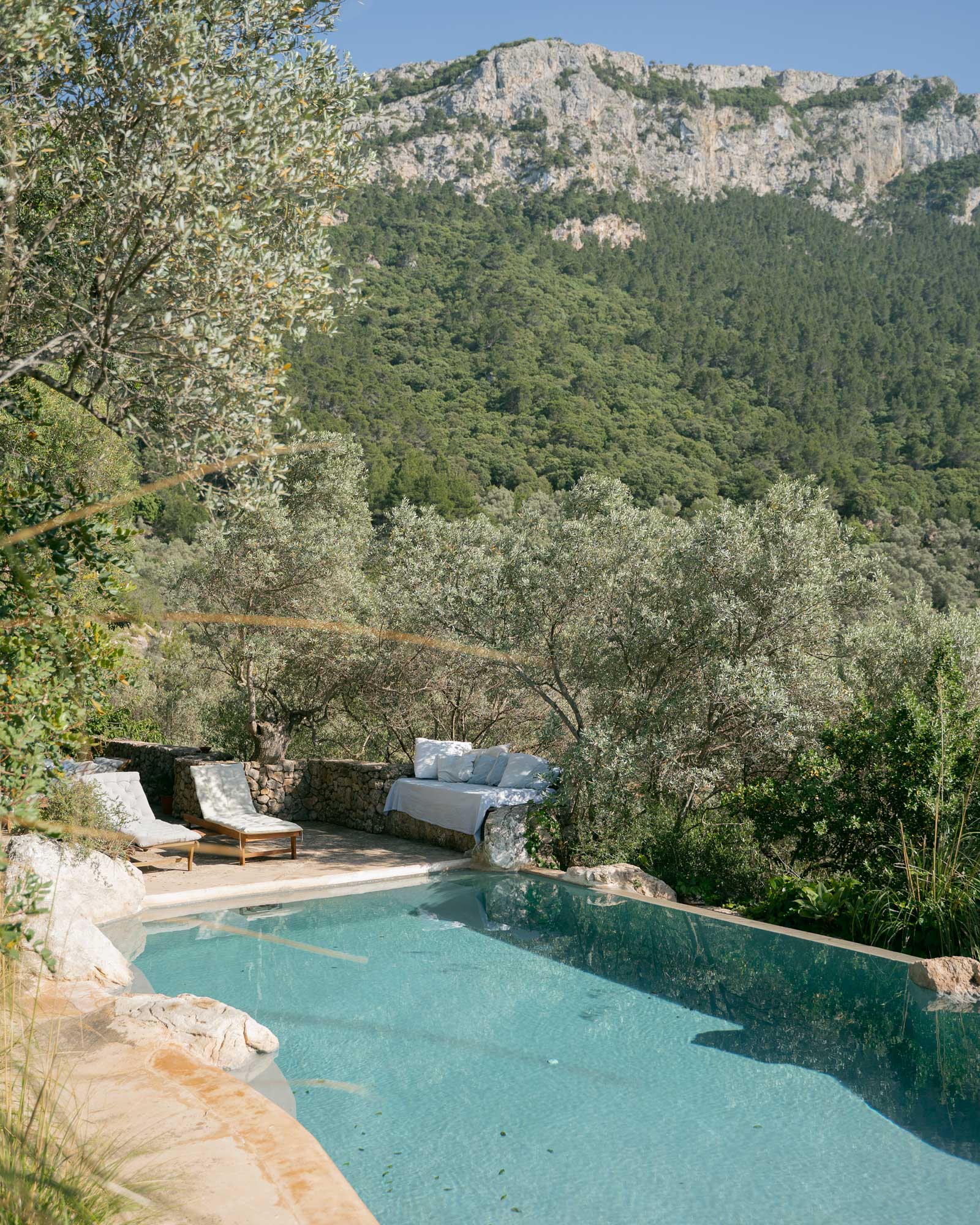 piscine maison Majorque San Rullan