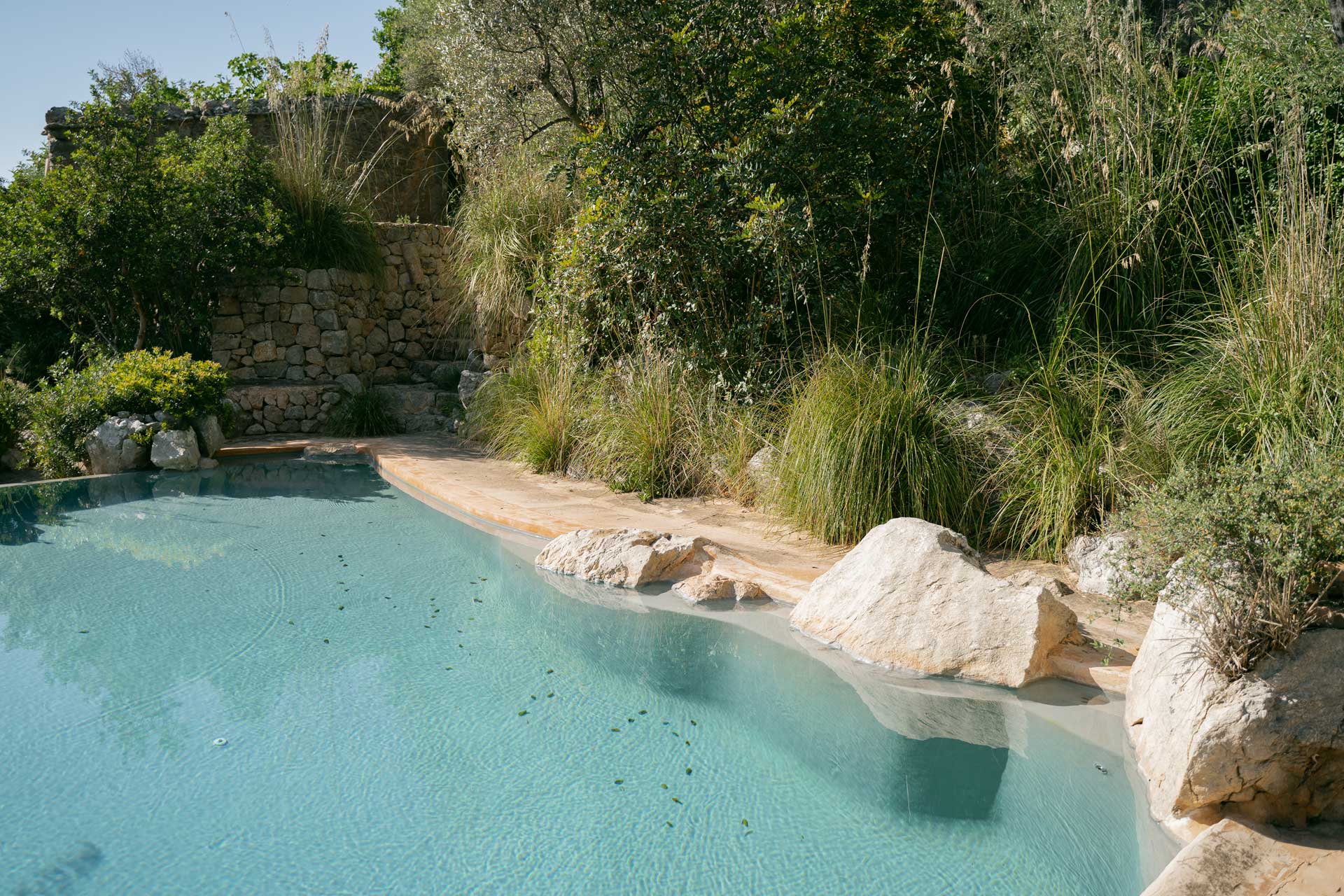 piscine maison Majorque San Rullan