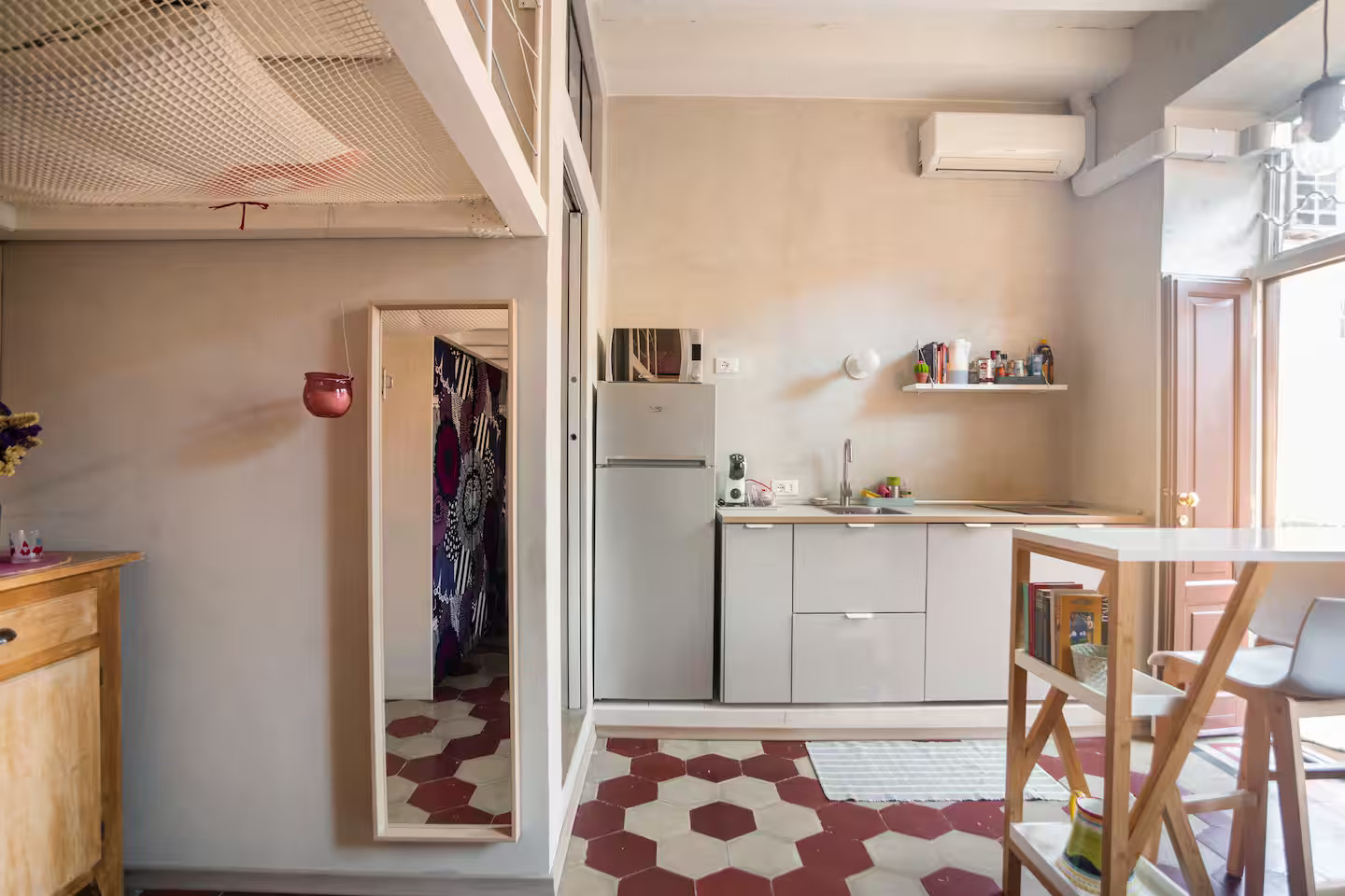 studio Milan avec mezzanine