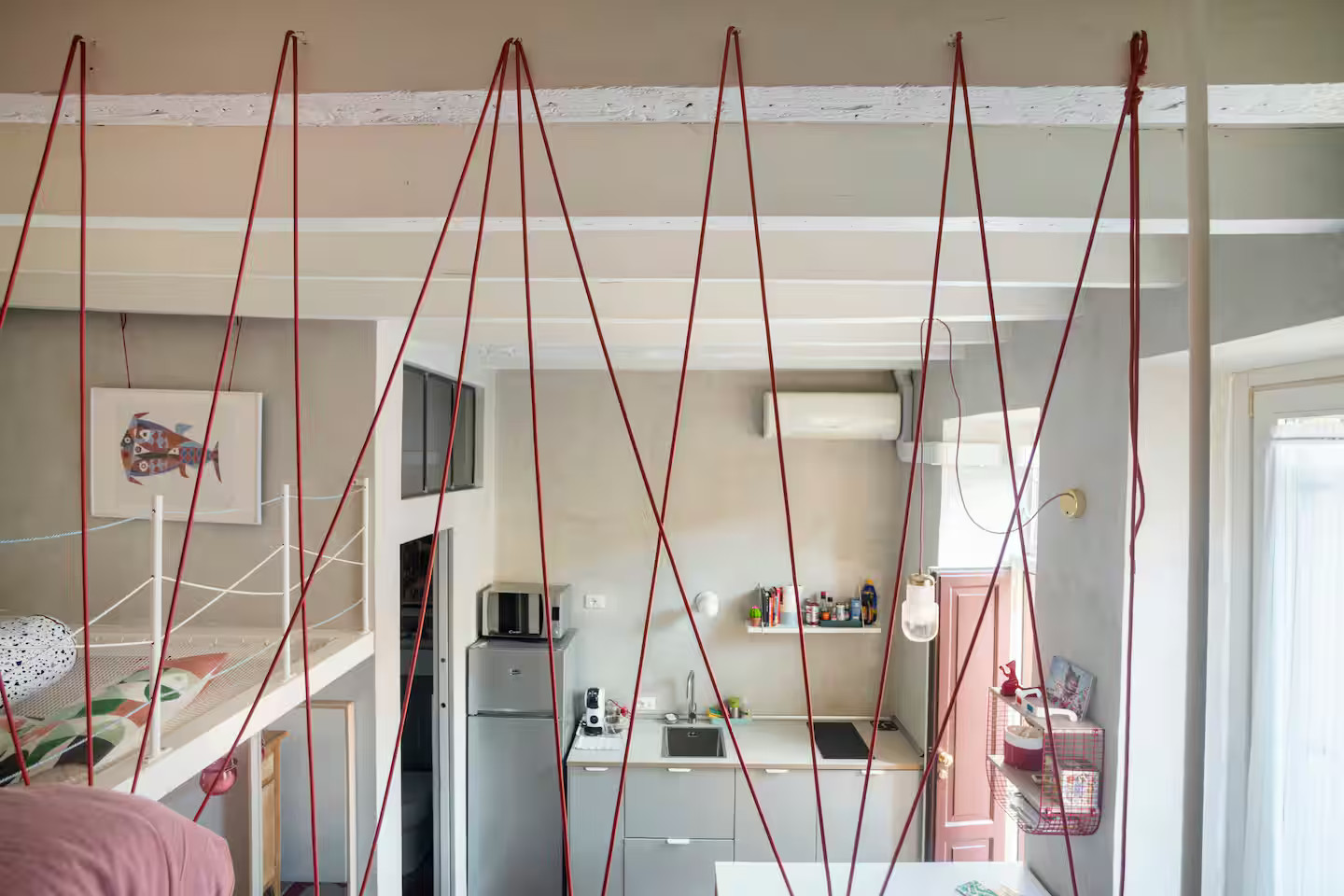 studio Milan avec mezzanine