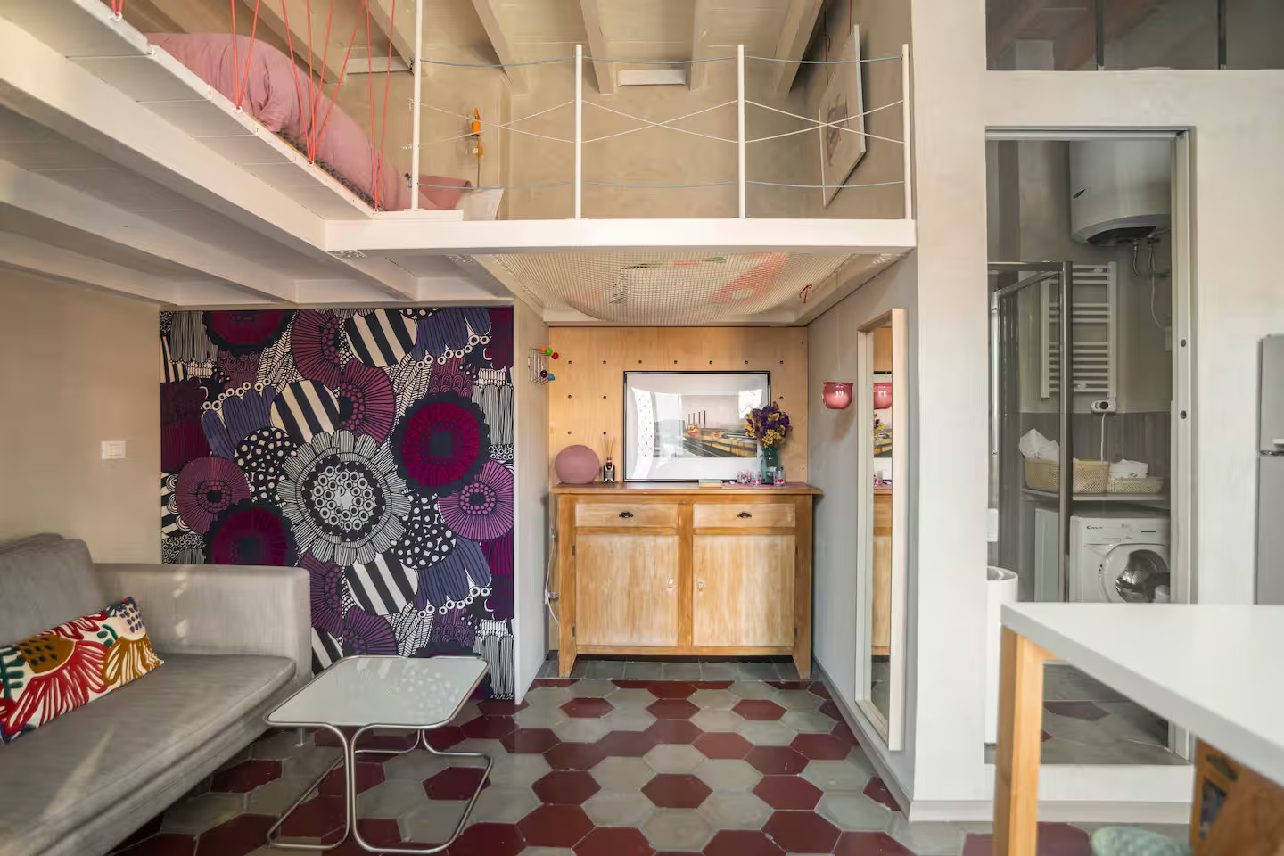 studio Milan avec mezzanine