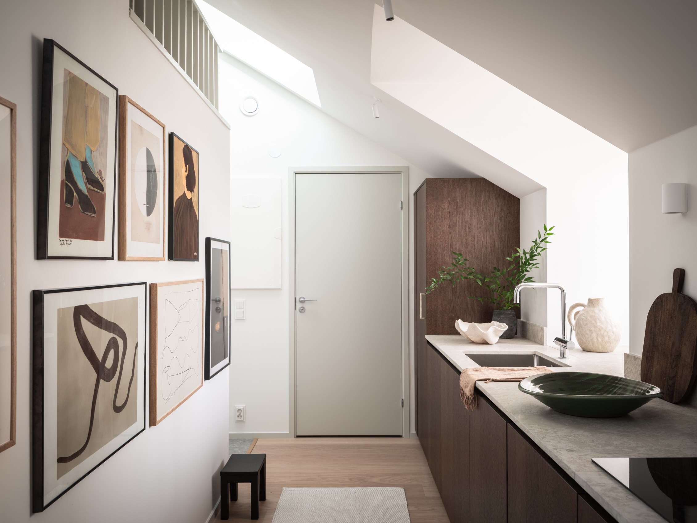 cuisine design noyer