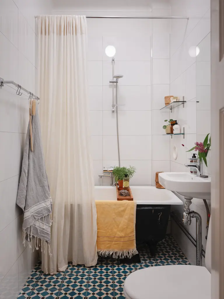 salle de bain vintage studio 42m2 salle de bain vintage studio 42m2