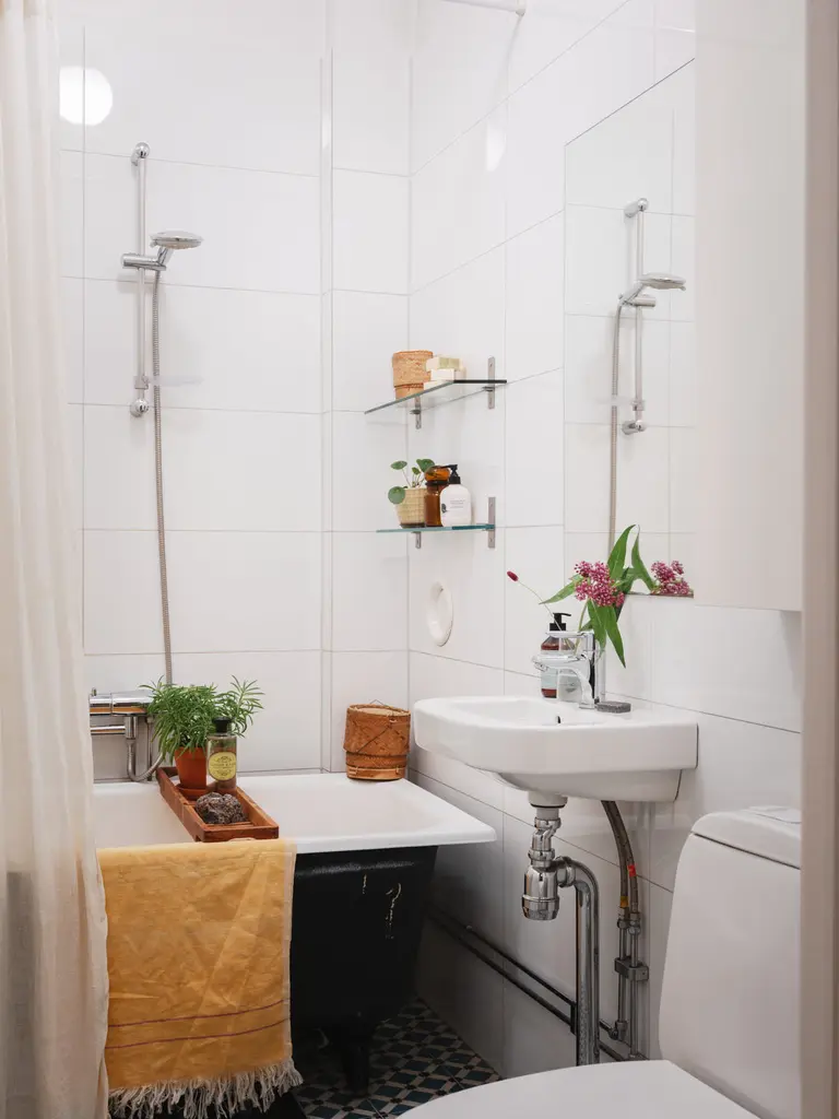 salle de bain vintage studio 42m2 salle de bain vintage studio 42m2