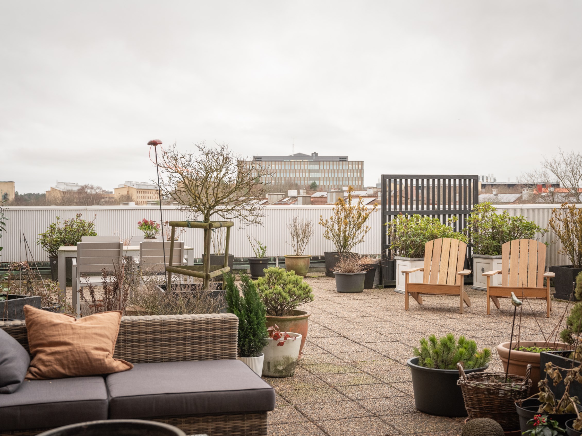 immense terrasse appartement contemporain