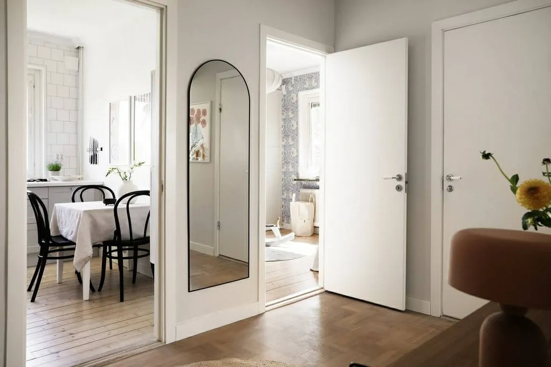 entrée décoration scandinave