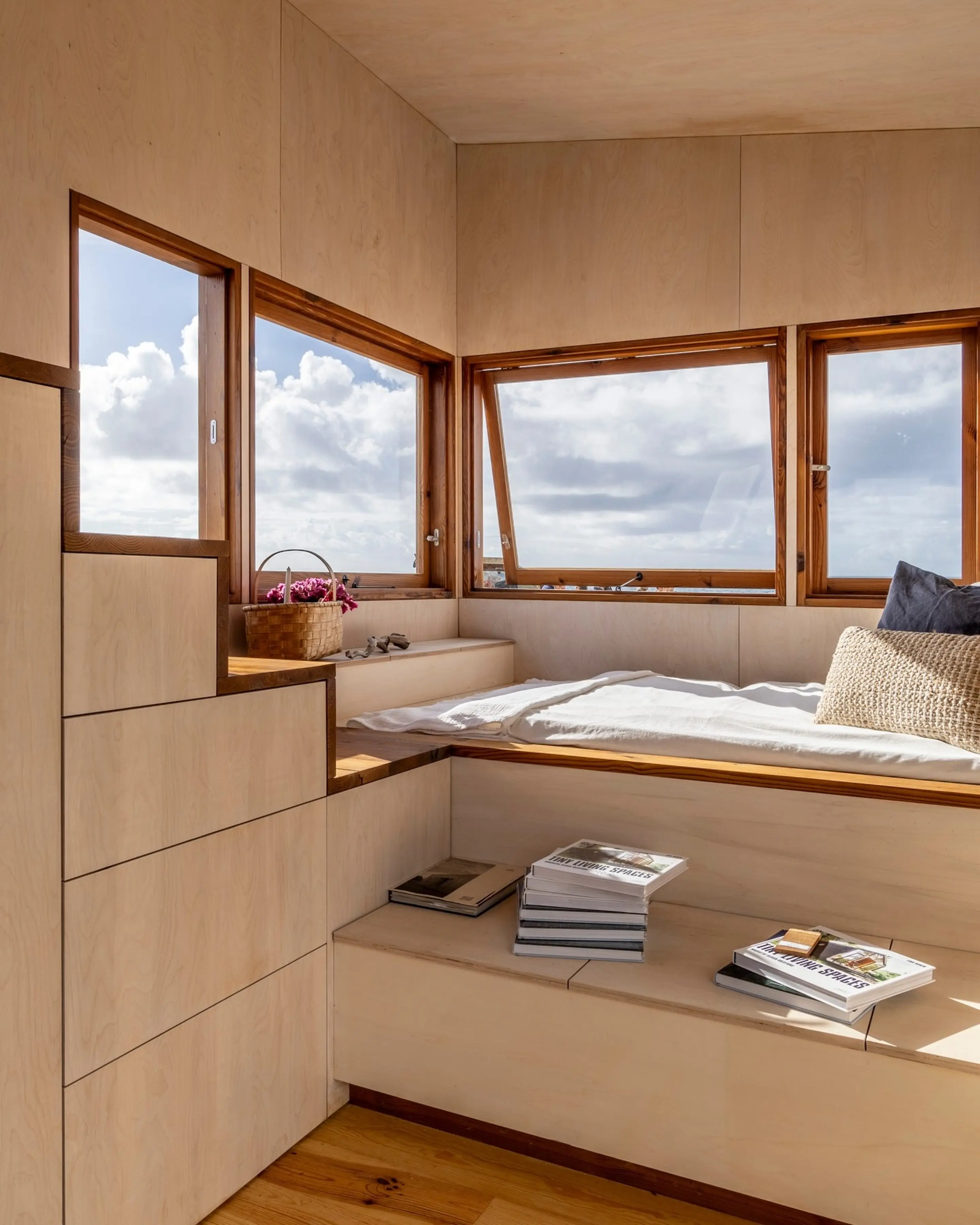 intérieur tiny house Madeiguincho La Concha
